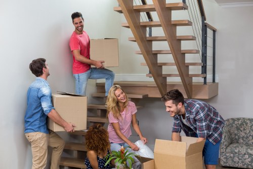 Movers planning a home relocation in West Hendon